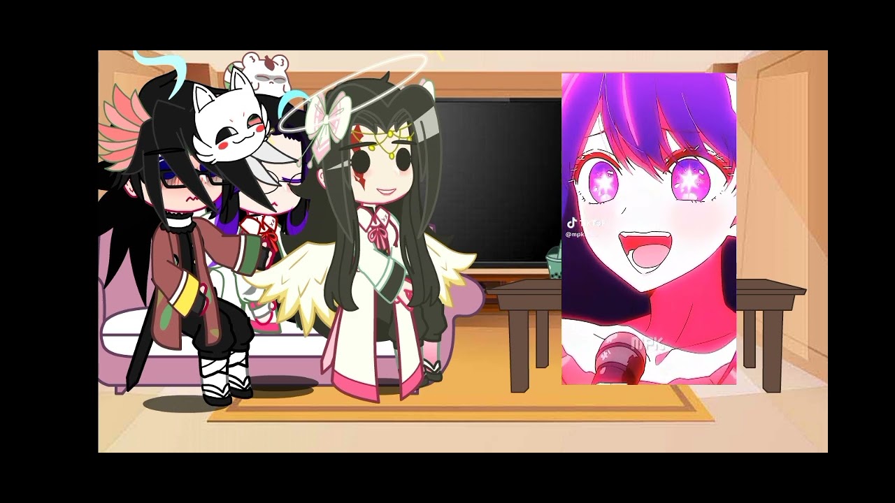 Giuyu and Kanee react to Shinobu as Ai Hoshino/ship❤️/by : dream_chan✨✨