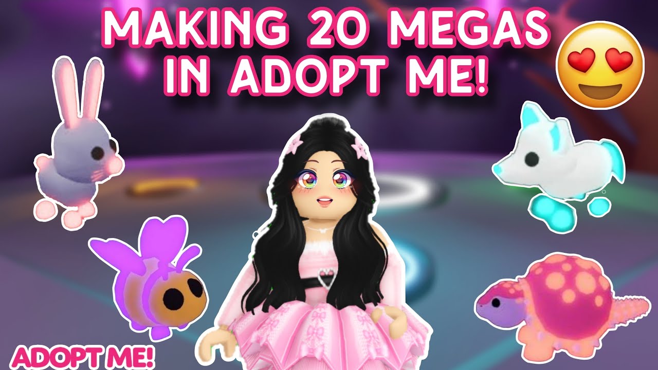 Making 20 Megas In Adopt Me!!😱🤩🌈 | Filling Up My Inventory With So Many Megas!! 🥹🤤🌈 #adoptme #roblox