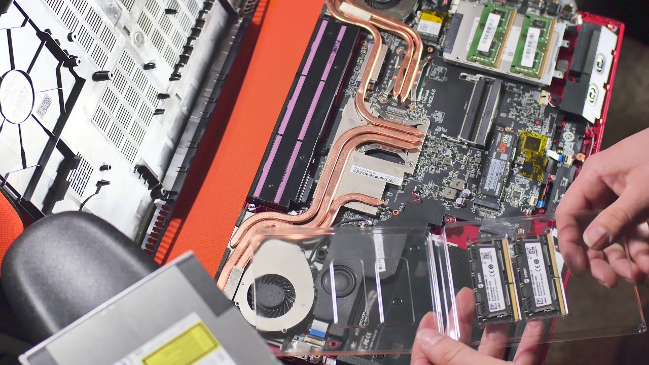 MSi Apache Pro Upgrades for M.2 SSD, HDD to SSD, and RAM
