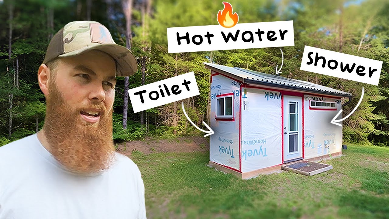 Экскурсия в АВТОНОМНЫЙ УБОРНЫЙ С душем, раковиной и горячей водой!