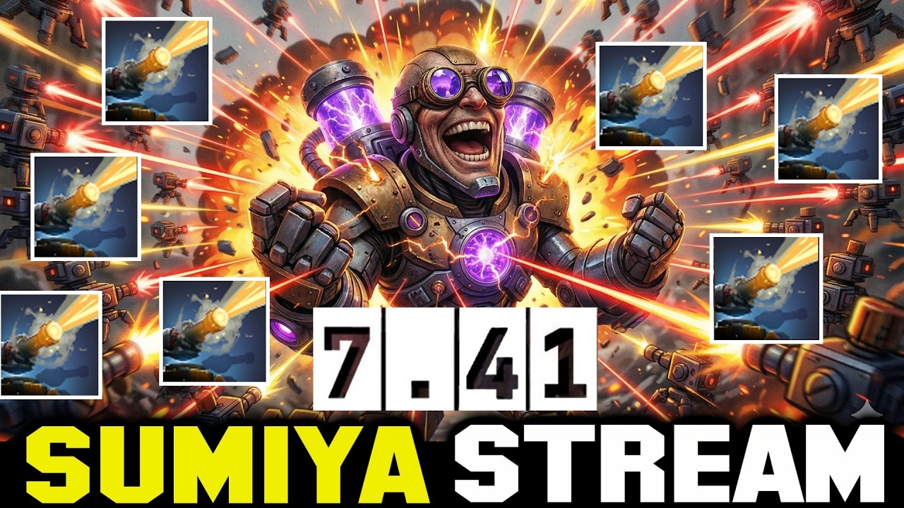 Is 7.41 New Tinker a Buff or Nerf? | Sumiya Invoker Stream Moments 5450