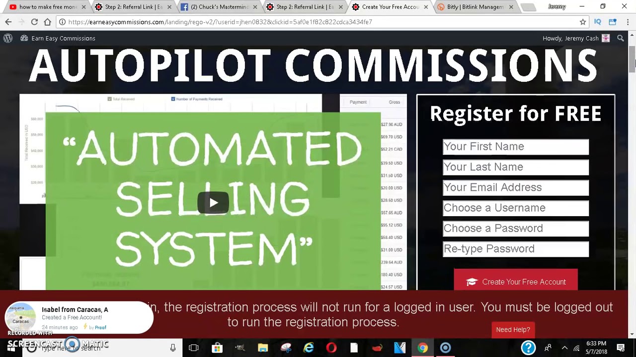 How to make money online, Earn Easy Commission Review, make money online from home FREE
