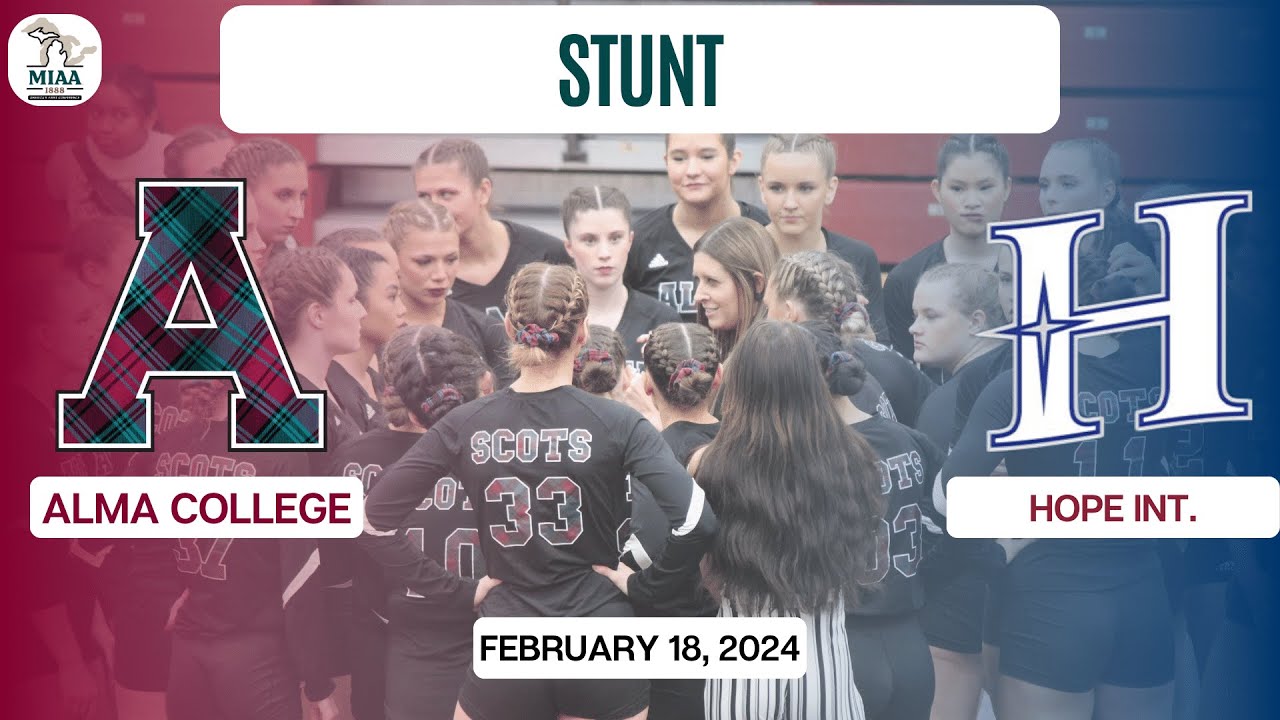 Alma College Stunt vs Hope International University