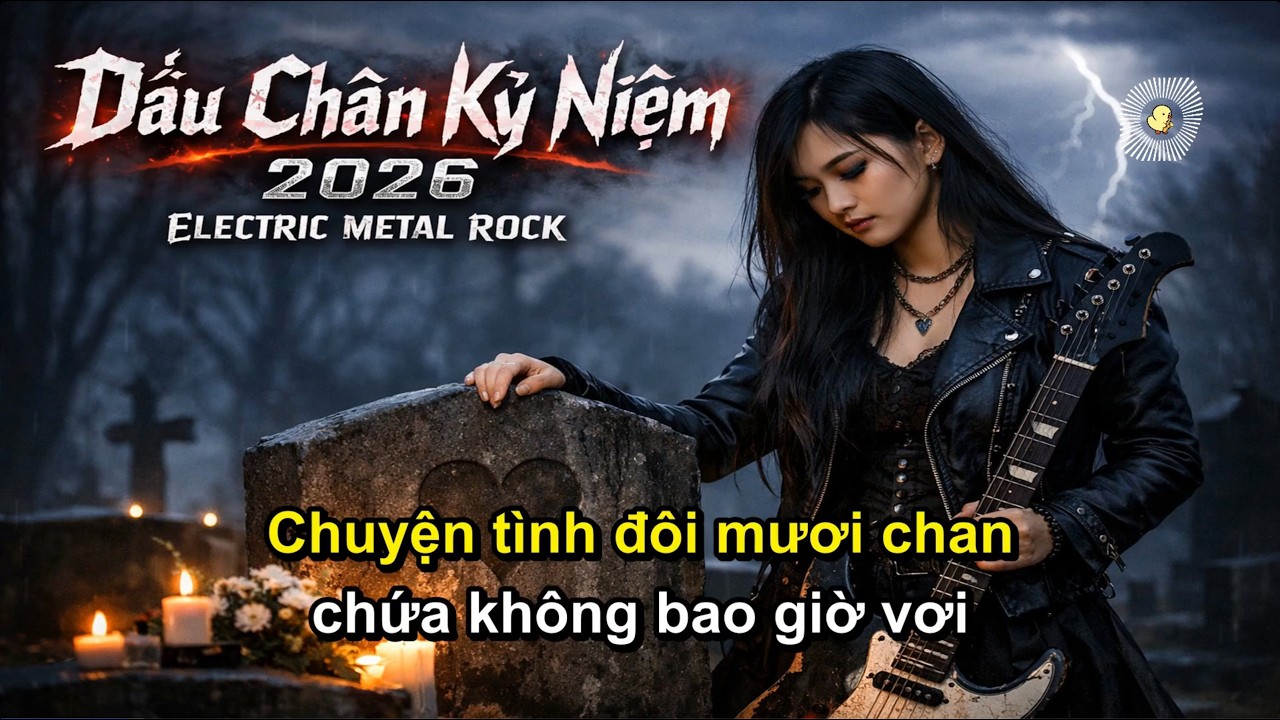 Dấu Chân Kỷ Niệm 2026 Electric Metal Rock Tác giả: Thúc Đăng LLQ Cover