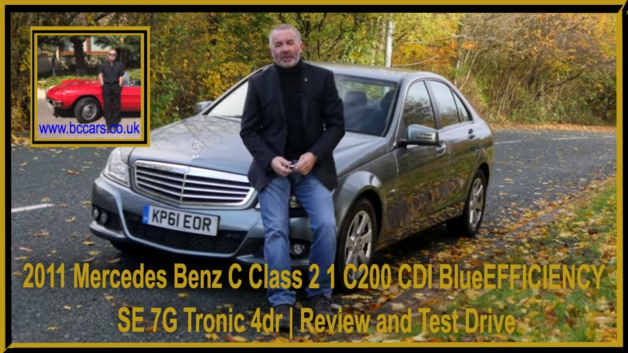 2011 Mercedes Benz C Class 2 1 C200 CDI BlueEFFICIENCY SE 7G Tronic 4dr | Review and Test Drive
