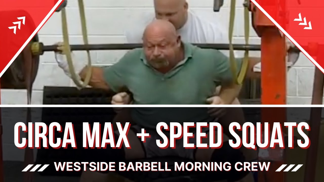 Westside Barbell Dynamic Effort Squat Training 2-11-2011