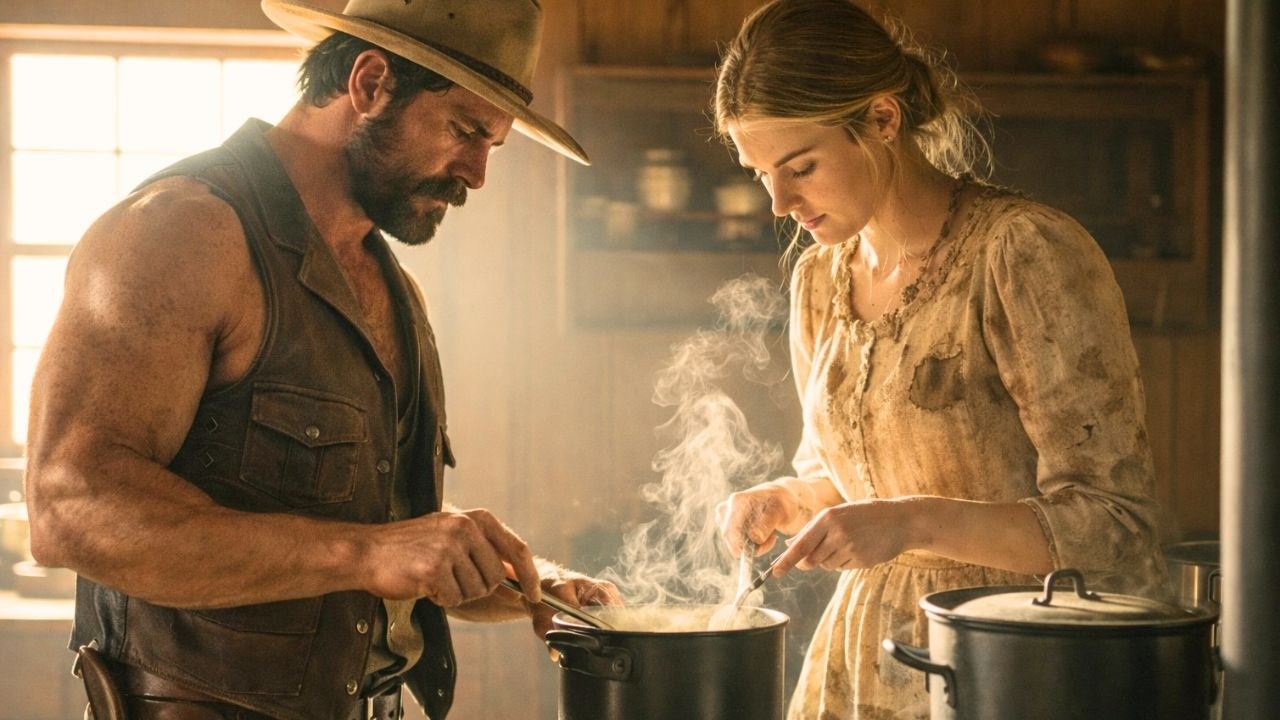 The Cowboy Saw a Simple Cook — Until She Transformed His Failing Ranch and His Lonely Soul