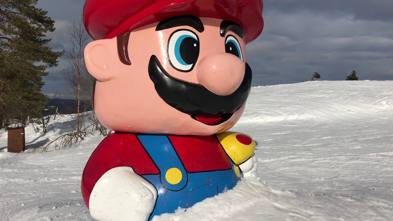 Mariobanan Branäs Nintendo Super Mario