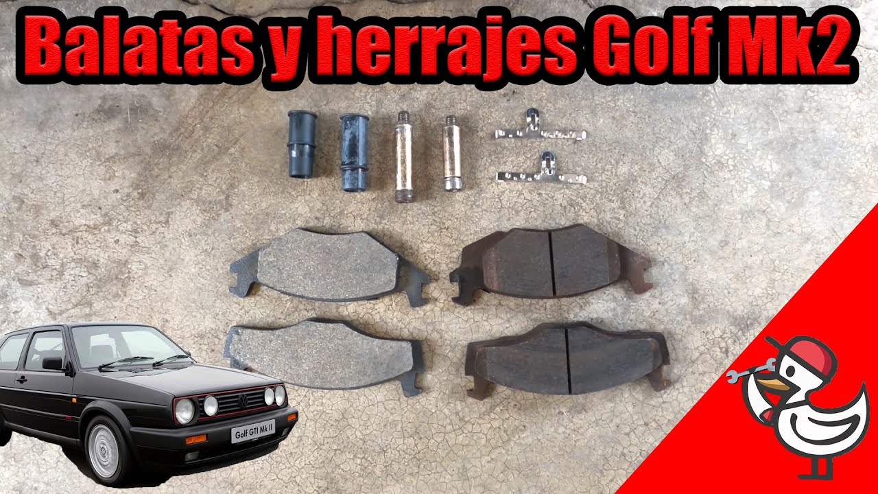 Cambio de balatas Golf Mk2