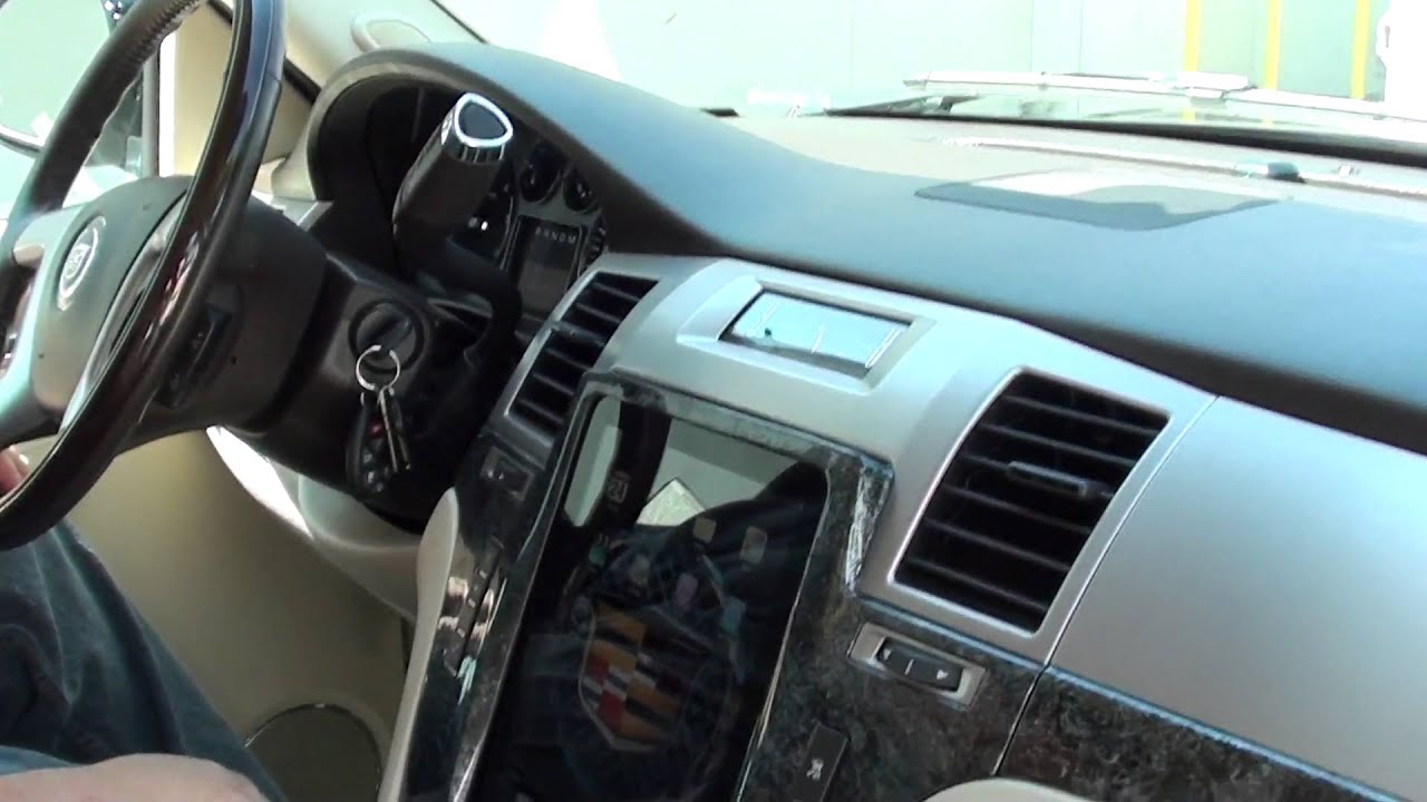 IPAD2 INSTALLED IN 2010 CADILLAC ESCALADE WITH ECLIPSE AVN-726E