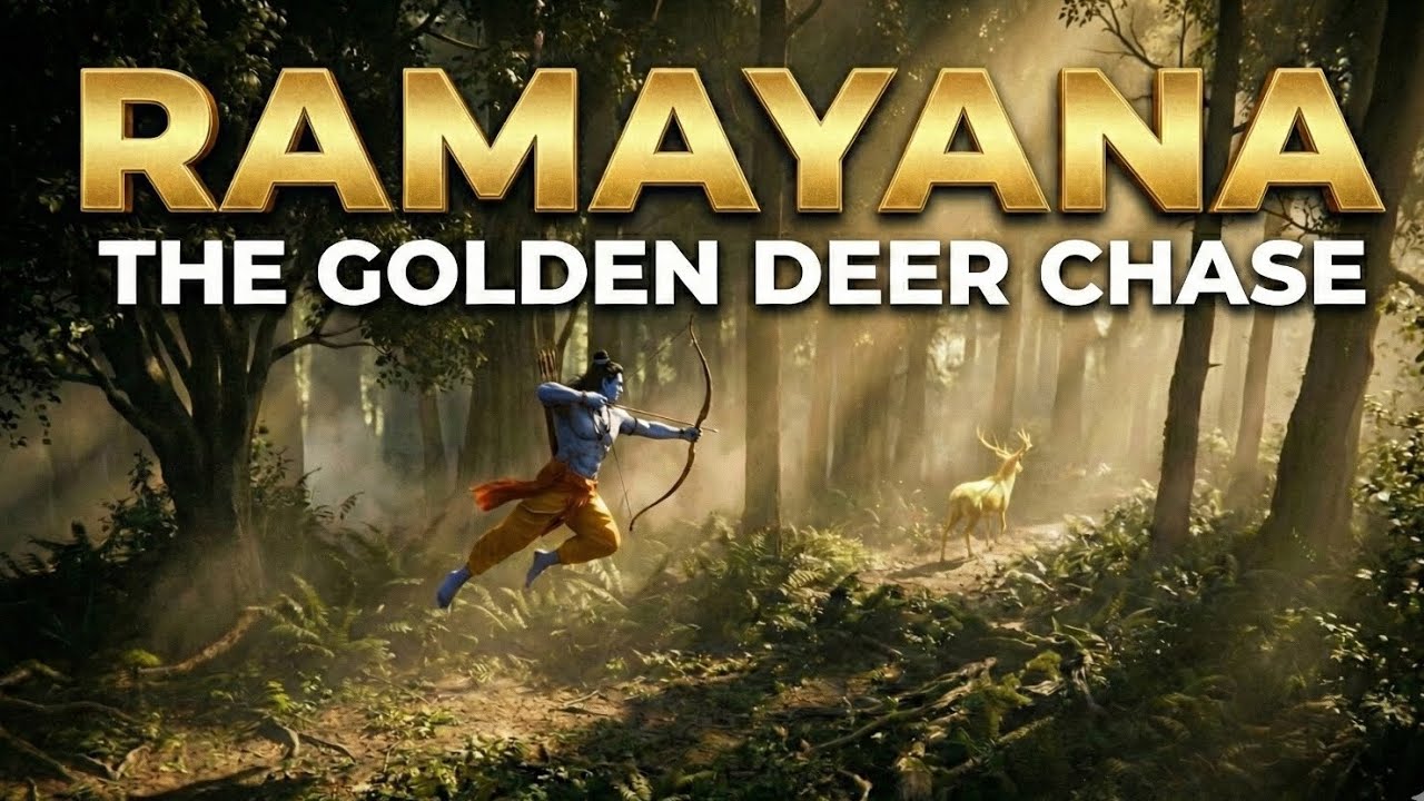 When Lord Ram Chased the Golden Deer | Epic Mythological Cinematic (AI Film)