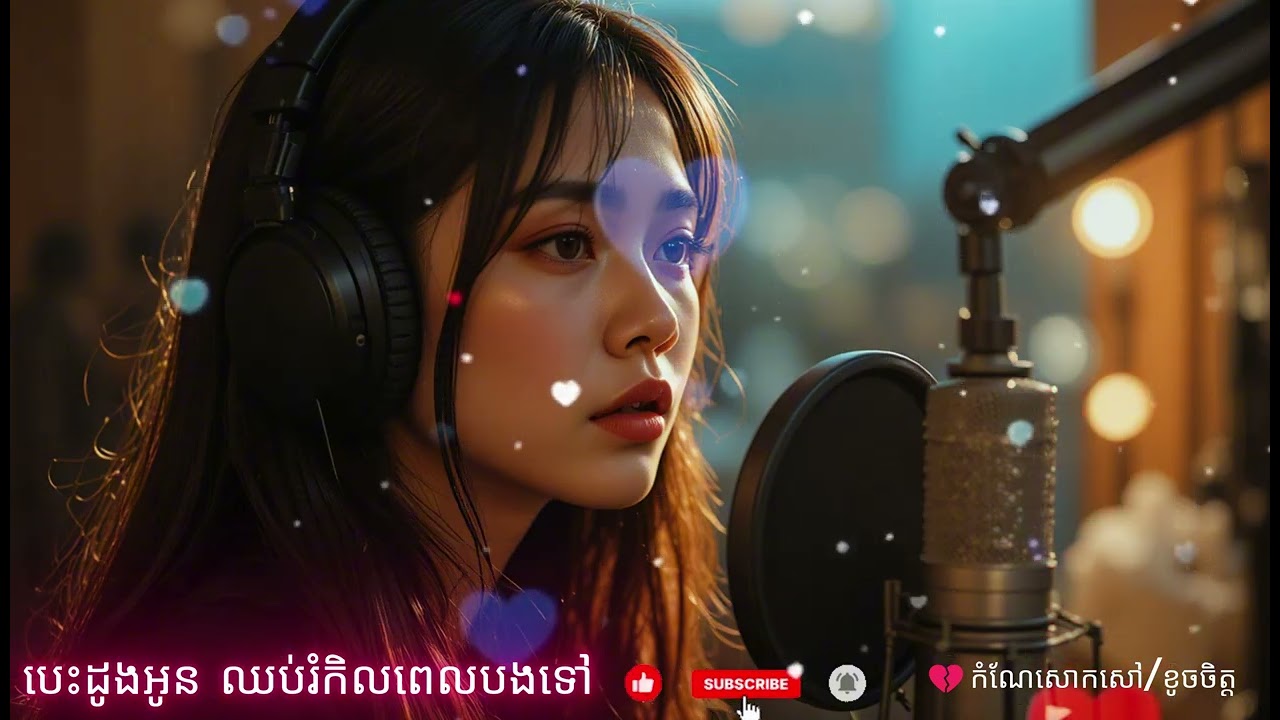 បេះដូងអូន ឈប់រំកិលពេលបងទៅ #music #video #cover #viral #viralvideo