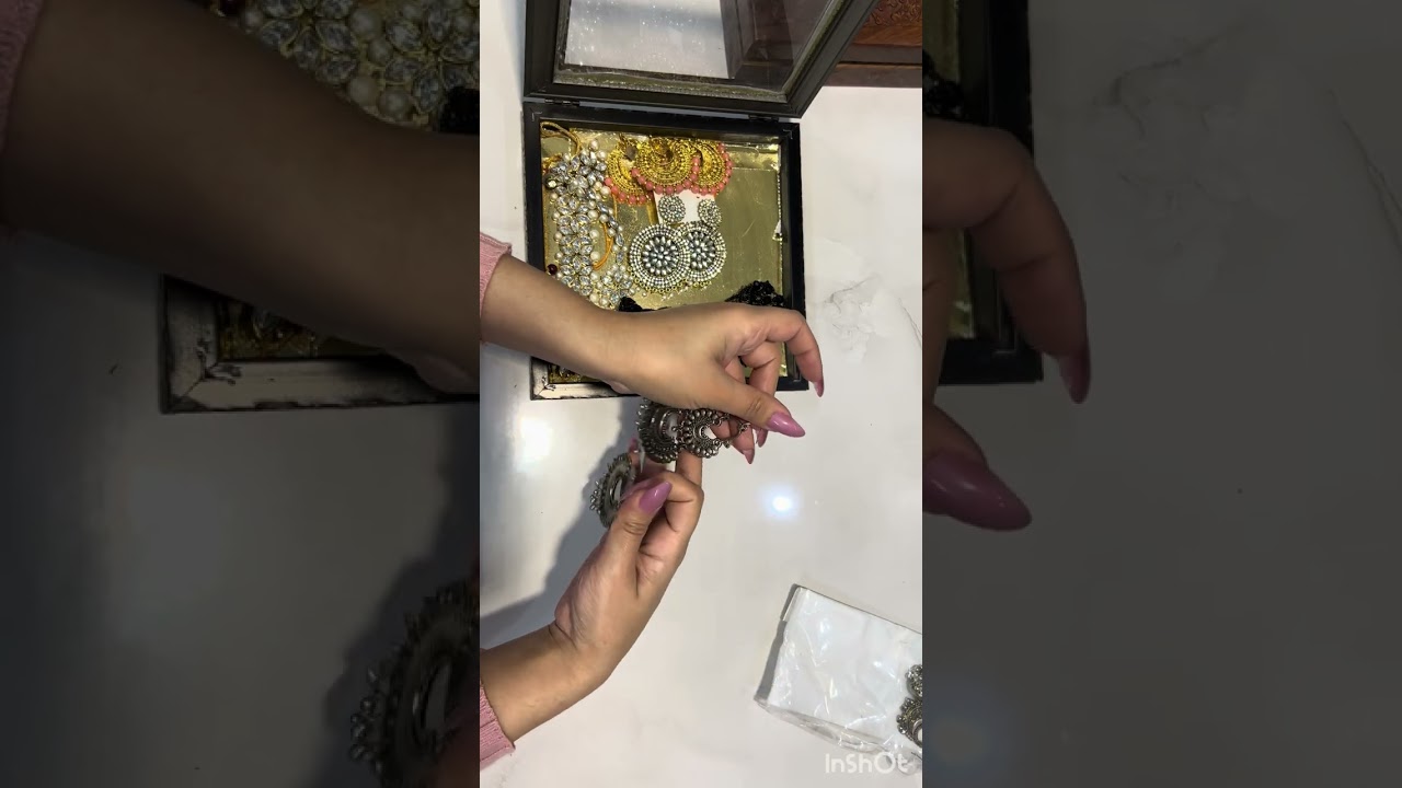 ASMR Organizing Jewellery & Hair Accessories | Relaxing Plastic & Wooden Box Sounds✨