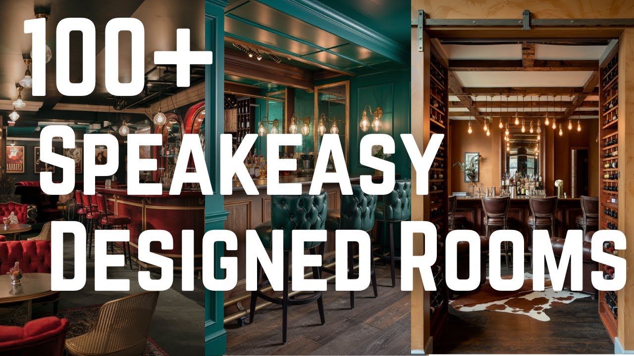 100+ Incredible Speakeasy Decorated Rooms