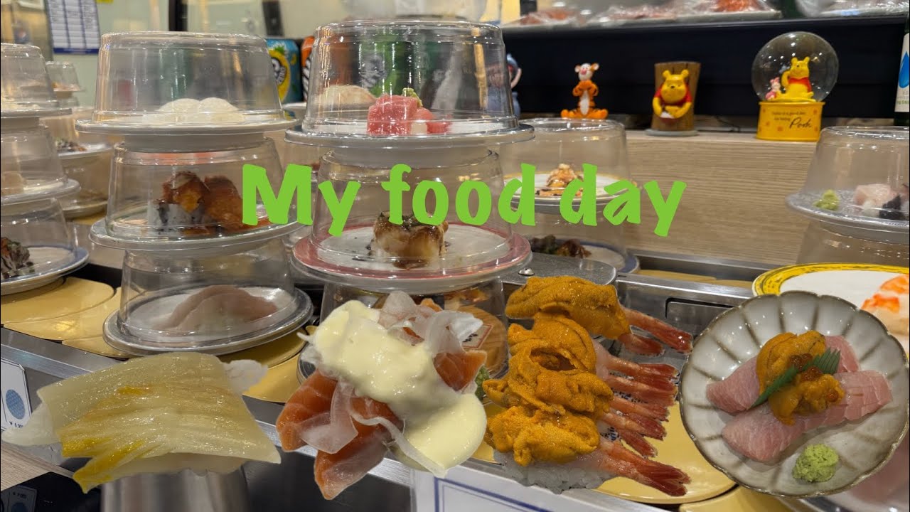 다음날 1키로 찐 먹브이로그🥲ㅣ영등포타임스퀘어 잇츠초밥•차돌박이+된장찌개•굽네 오리지널 순살치킨ㅣ