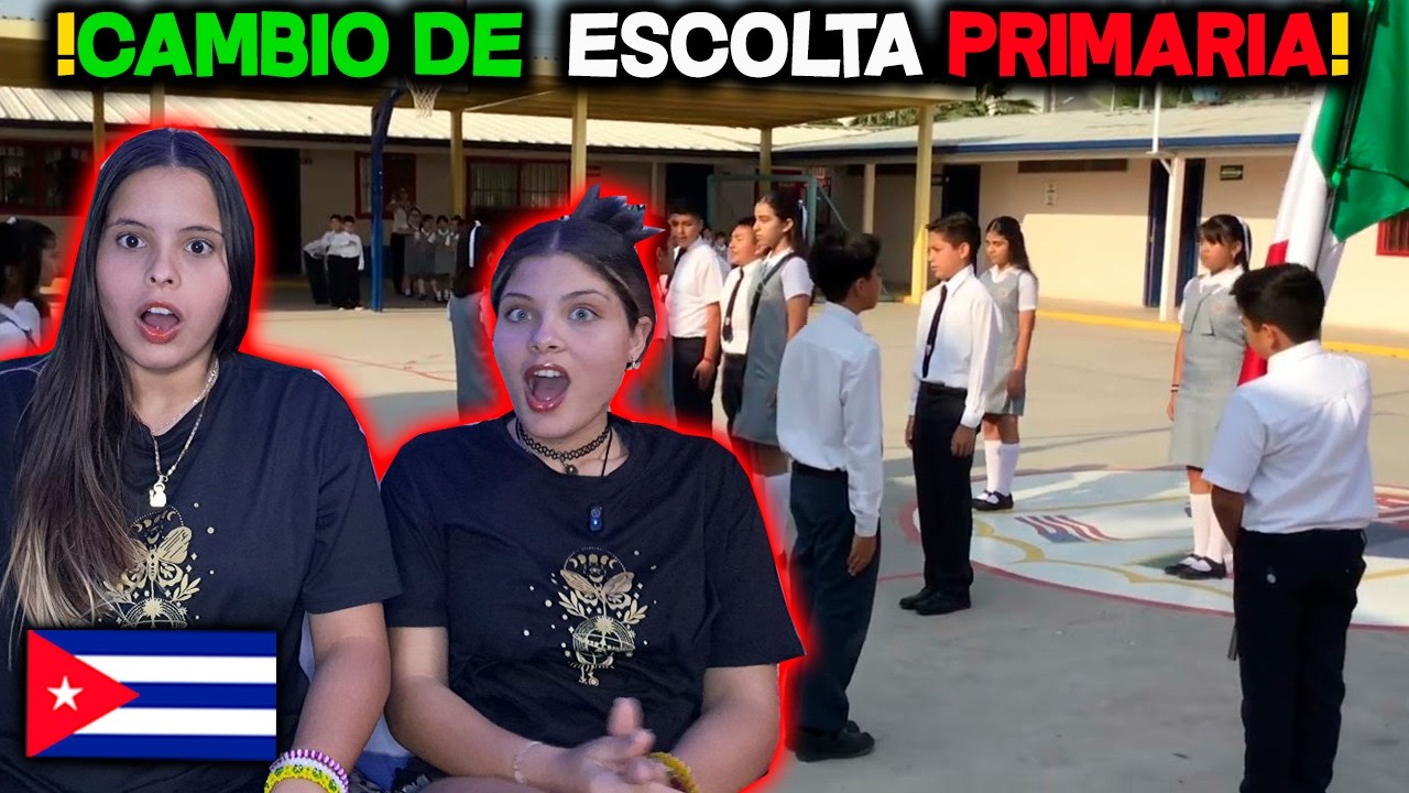 CUBANAS QUEDAN ALUCINADAS con EL CAMBIO de ESCOLTA PRIMARIA