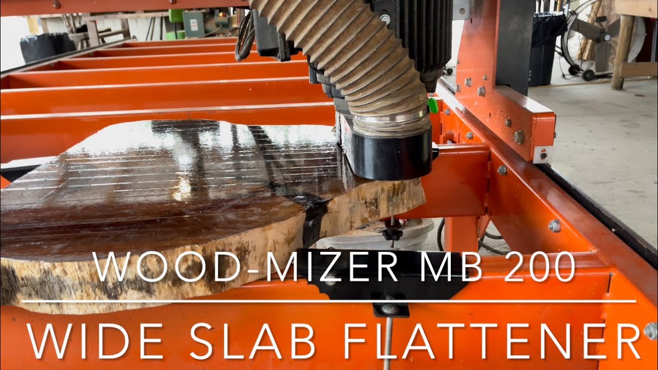 WOOD - MIZER MB 200 WIDE SLAB FLATTENER