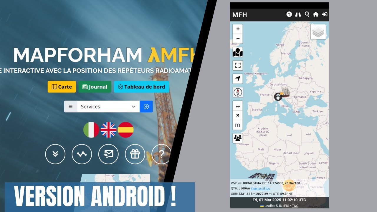 MAPFORHAM version Android ! Juste génial ! Votre log et bien plus depuis votre Android !
