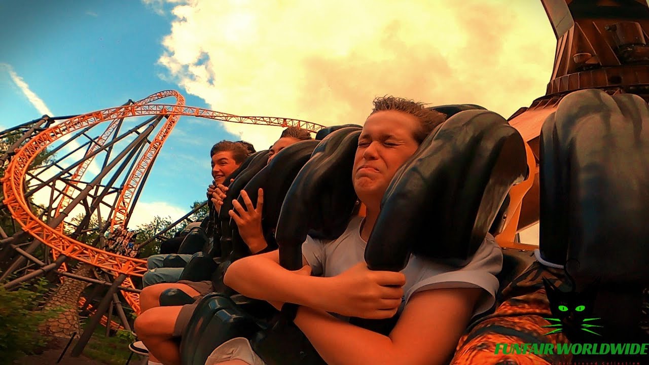 Giant Frisbee SLEDGE HAMMER Rush POV at BOBBEJAANLAND 2024 🇧🇪