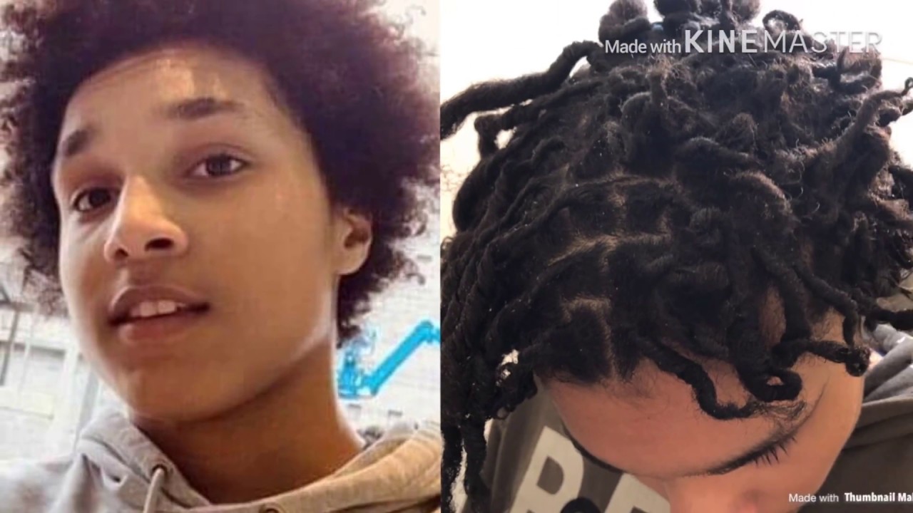 Starting locs in mixed people’s hair | dreadlocks in mixed hair | medium hair textured locs