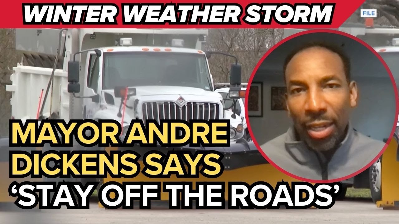 Mayor Andre Dickens speaks on how Atlanta preps for winter weather