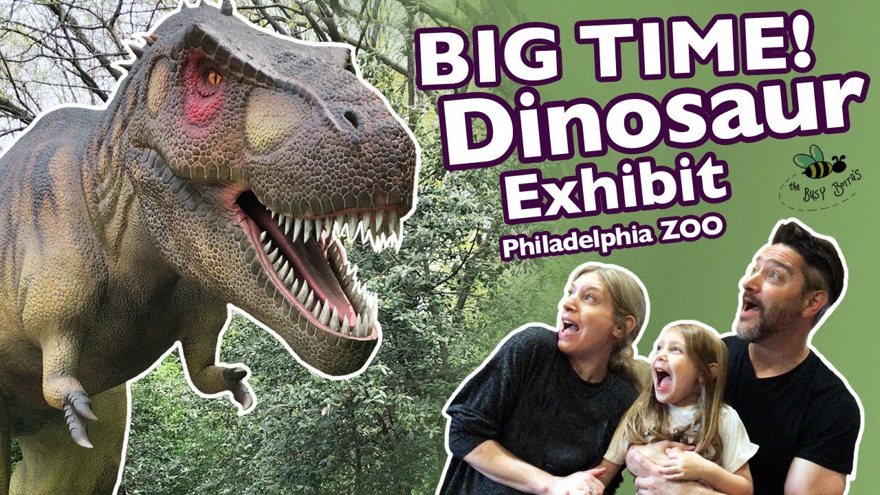 Big Time Dinosaur Exhibit at the Zoo!
