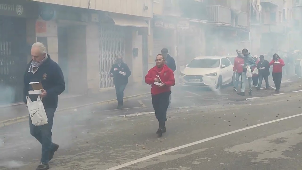 BurjaDespertà'26 por la calle colón al Ayto