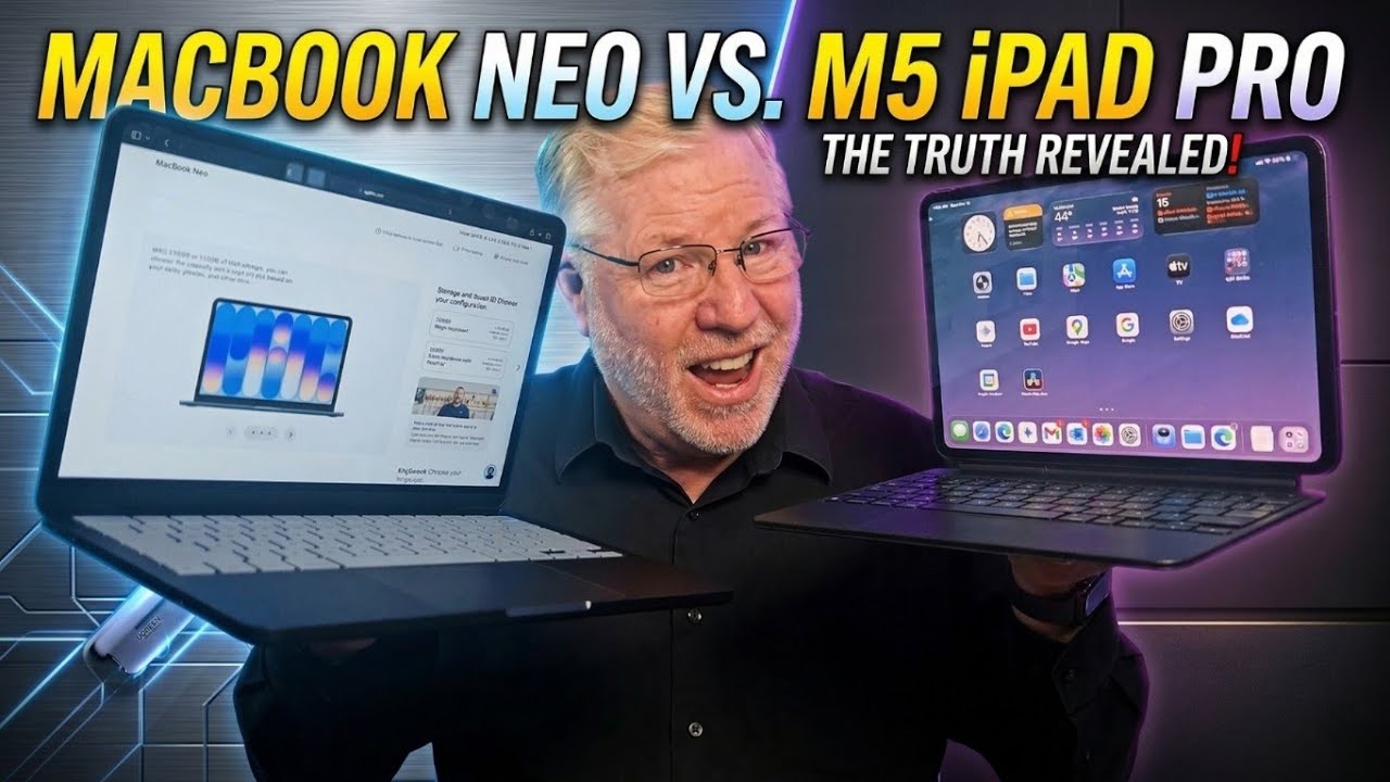 MacBook Neo против iPad Pro: что выбрать?