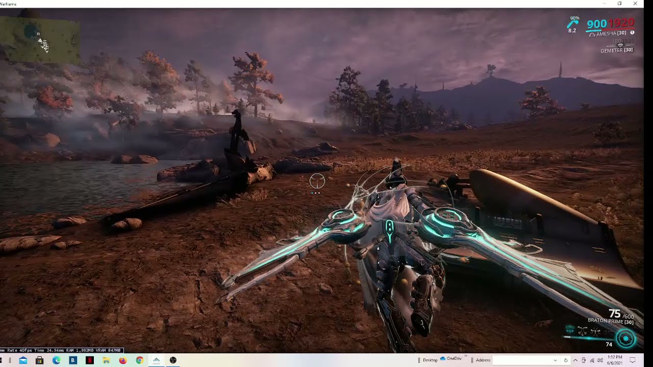 Warframe frame abilities on archwing bug!