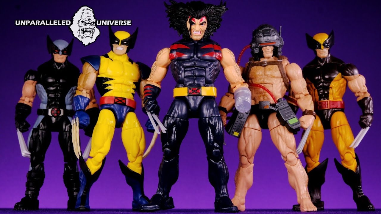 Marvel Legends Age Of Apocalypse Weapon X(Wolverine) Review(Lots of Head Swaps & SizeComparisons!!!)