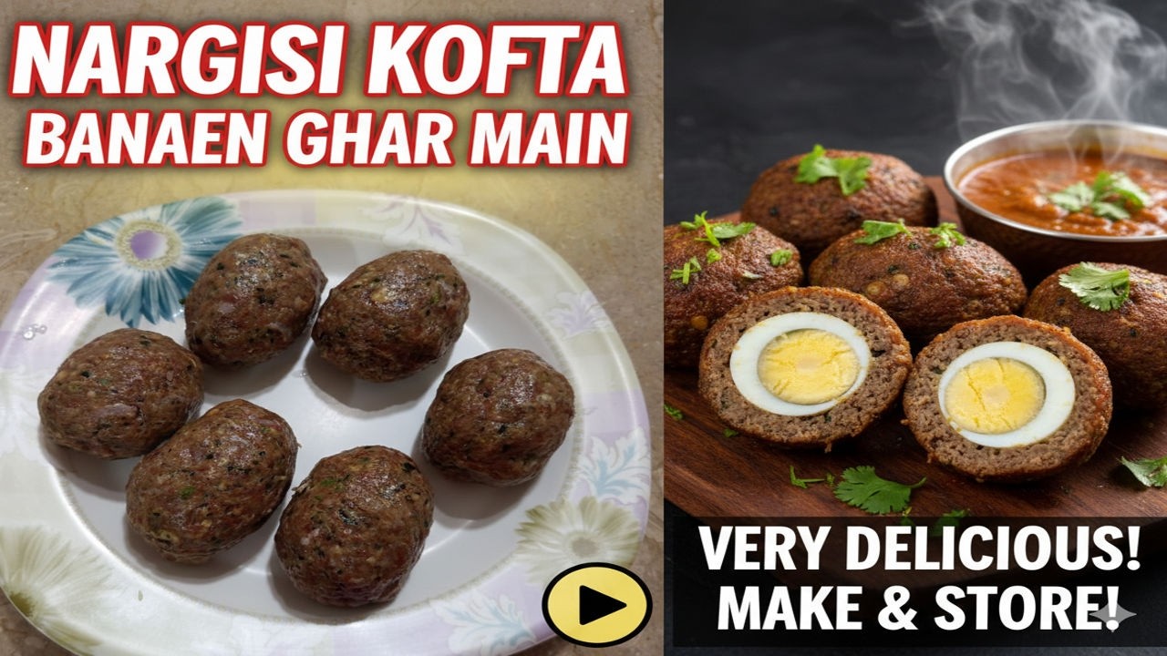 Nargisi Kofta Recipe | Delicious & Easy Nargisi Koftay | Make & Store at Home | Mom's Comfort Food