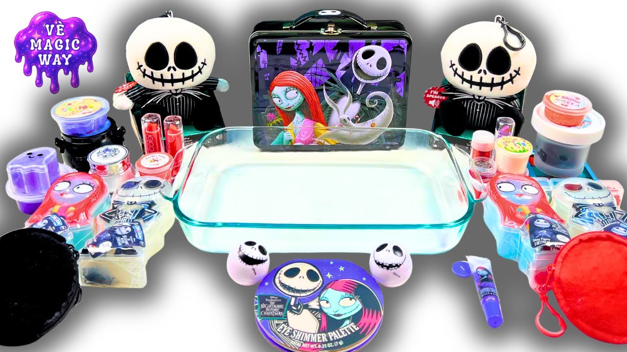 Nightmare Before Christmas Satisfying ASMR Slime!