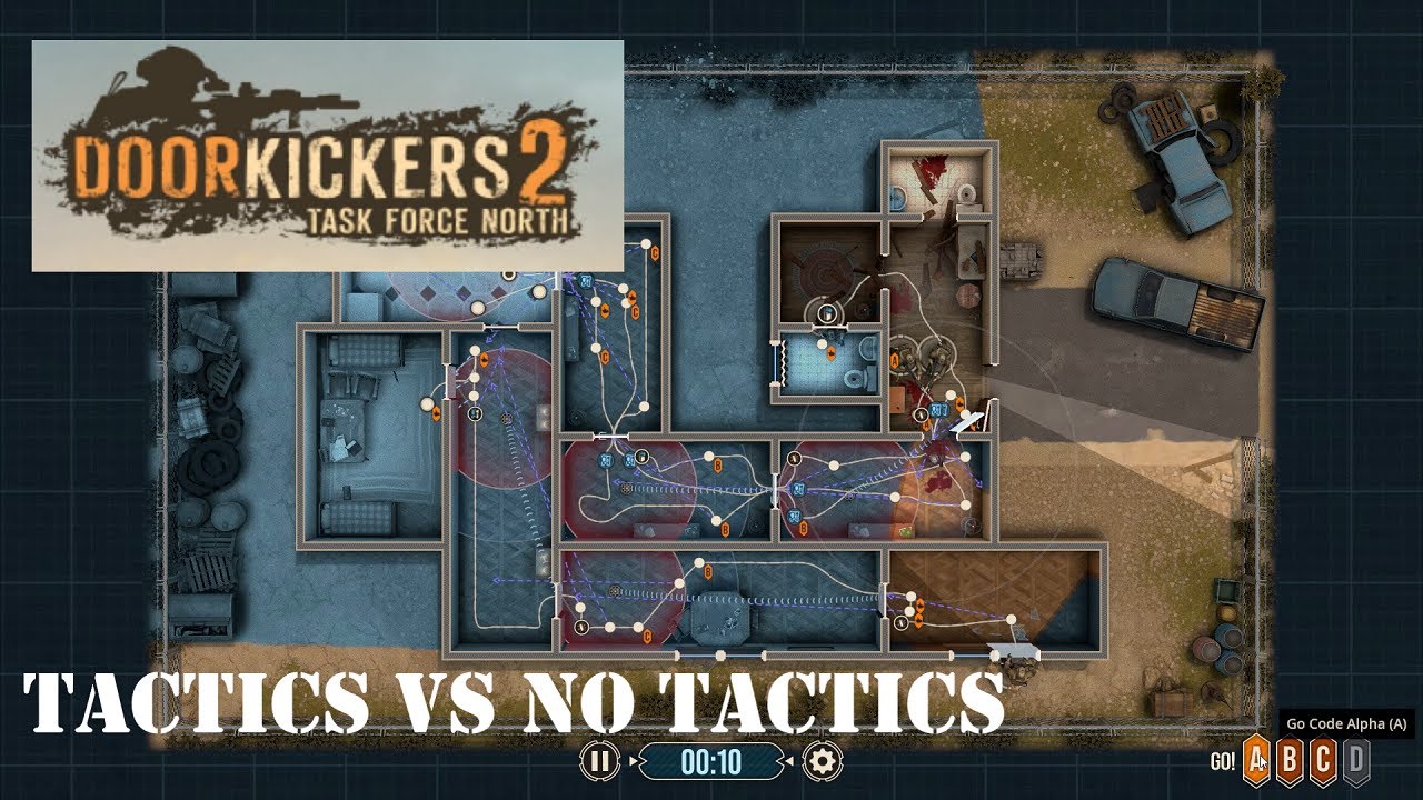 Door Kickers 2: tactics vs no tactics
