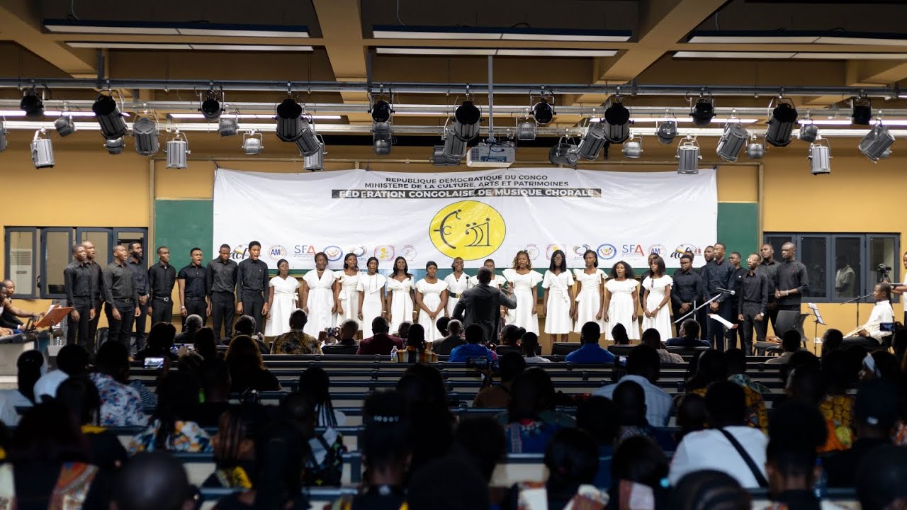 Fédération Congolaise de Musique Chorale - Prestation Chorale Magnificat Juniors