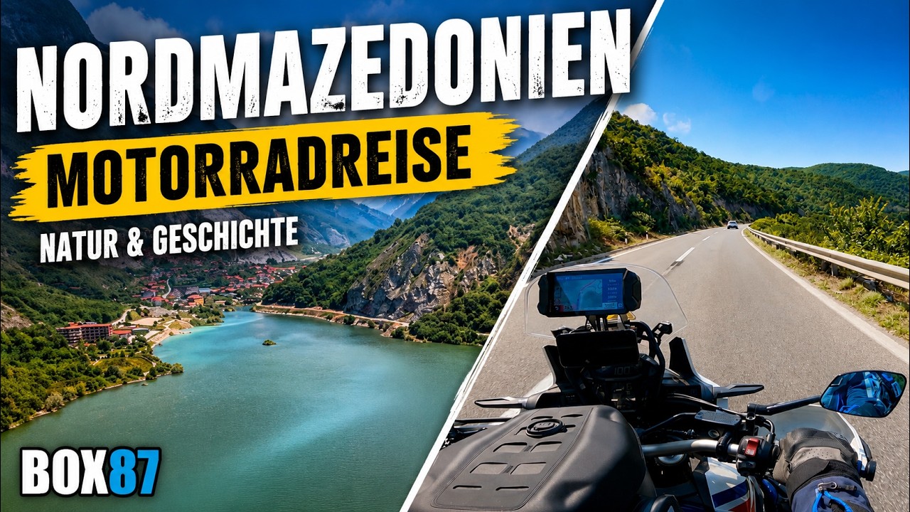 Nordmazedonien mit dem Motorrad – Verborgene Orte, Geschichte & Natur | BOX87 Abenteuerreise