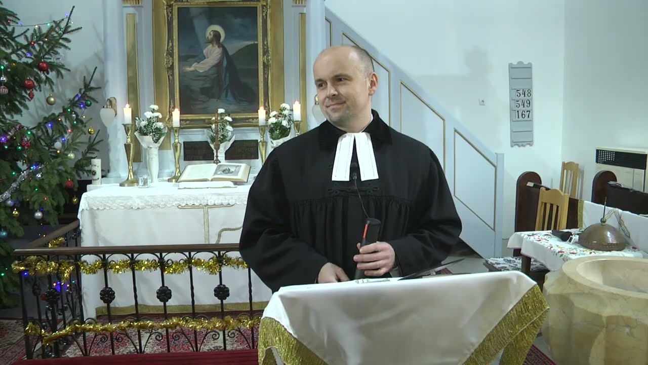 2025. 12. 24. Szenteste az evangélikus templomban Súron