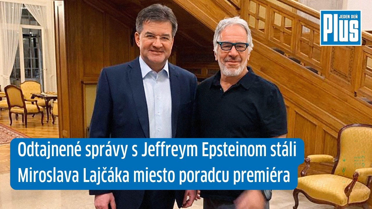Odtajnené správy s Jeffreym Epsteinom stáli Miroslava Lajčáka miesto poradcu premiéra
