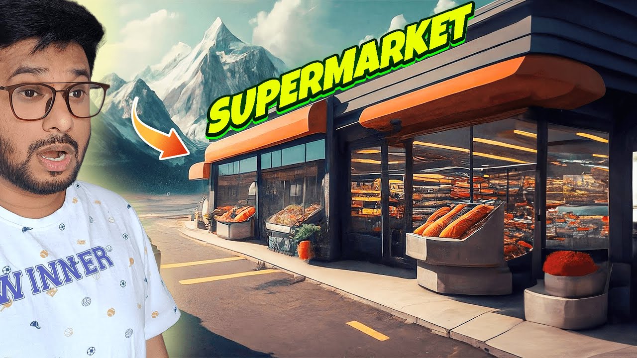 I RE-OPENED A High Quality "VILLAGE SUPERMARKET" - SuperMarket Simulator #1