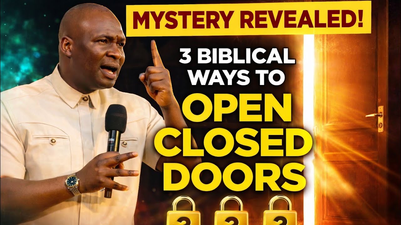 Apostle Joshua Selman Reveals The 3 Biblical Secret to Open Closed Doors | Mystery Finally Explained
