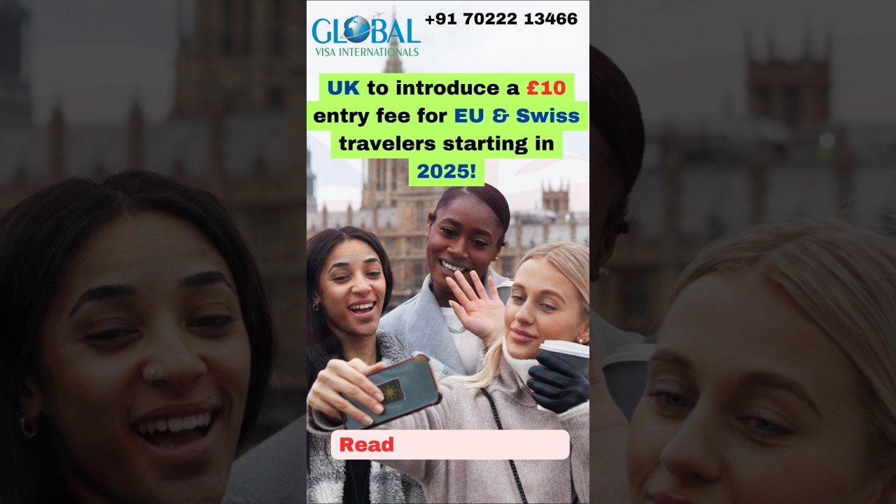 New UK rule! 🌍 Starting April 2, 2025, get a &pound;10 ETA for travel. Valid for 2 years! ✈️🛂 #travel#uk