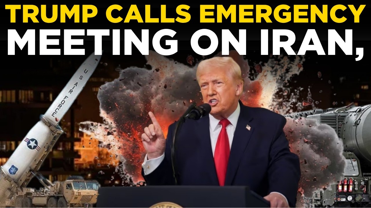LIVE: Donald Trump's BIG WARNING To Iran | Tehran Under Threat | US Iran Peace Deal | WORLD NEWS