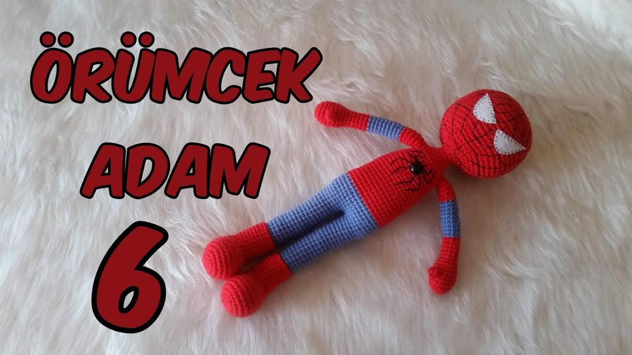Amigurumi Örümcek Adam 6 (Dikme)