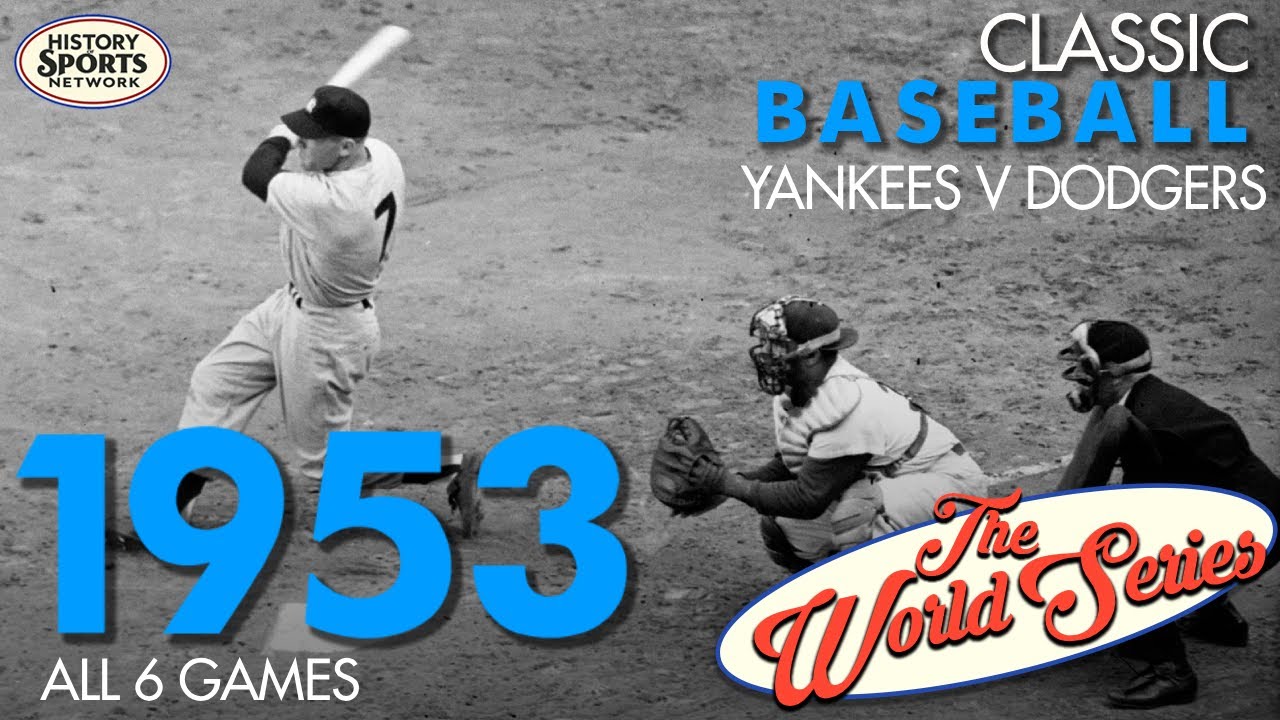 1953 WORLD SERIES COMPLETE - New York Yankees V Brooklyn Dodgers AMERICAN BASEBALL