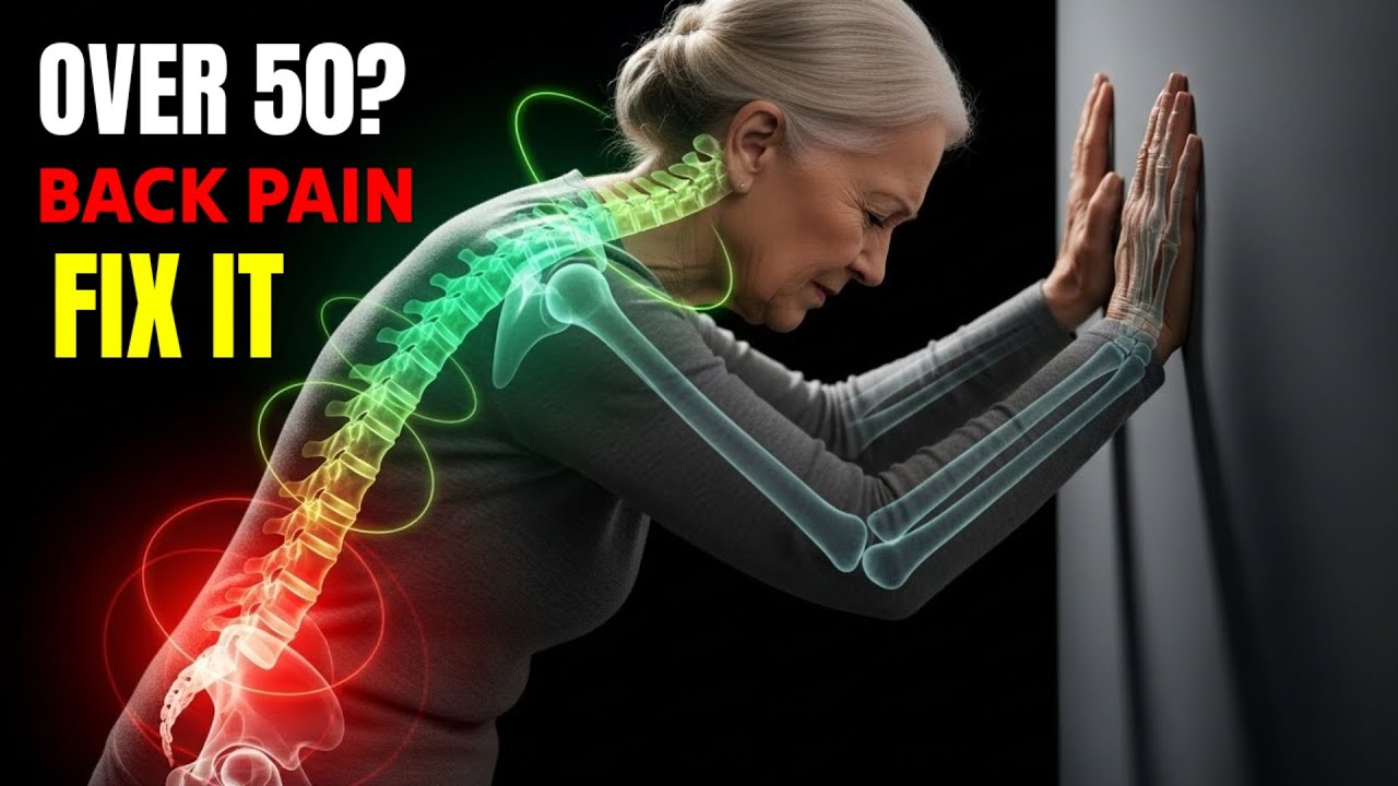 Over 60? These 5 Exercises Fix Back Pain Very Fast | Senior Health Tips