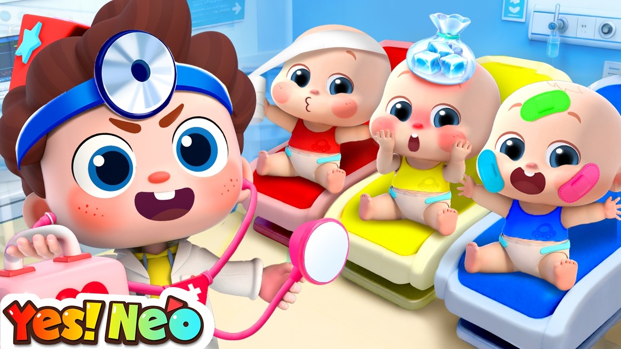 Neo Helps Babies | Boo Boo Song | My Turn My Turn | Nursery Rhyme & Kids Songs | Yes! Neo