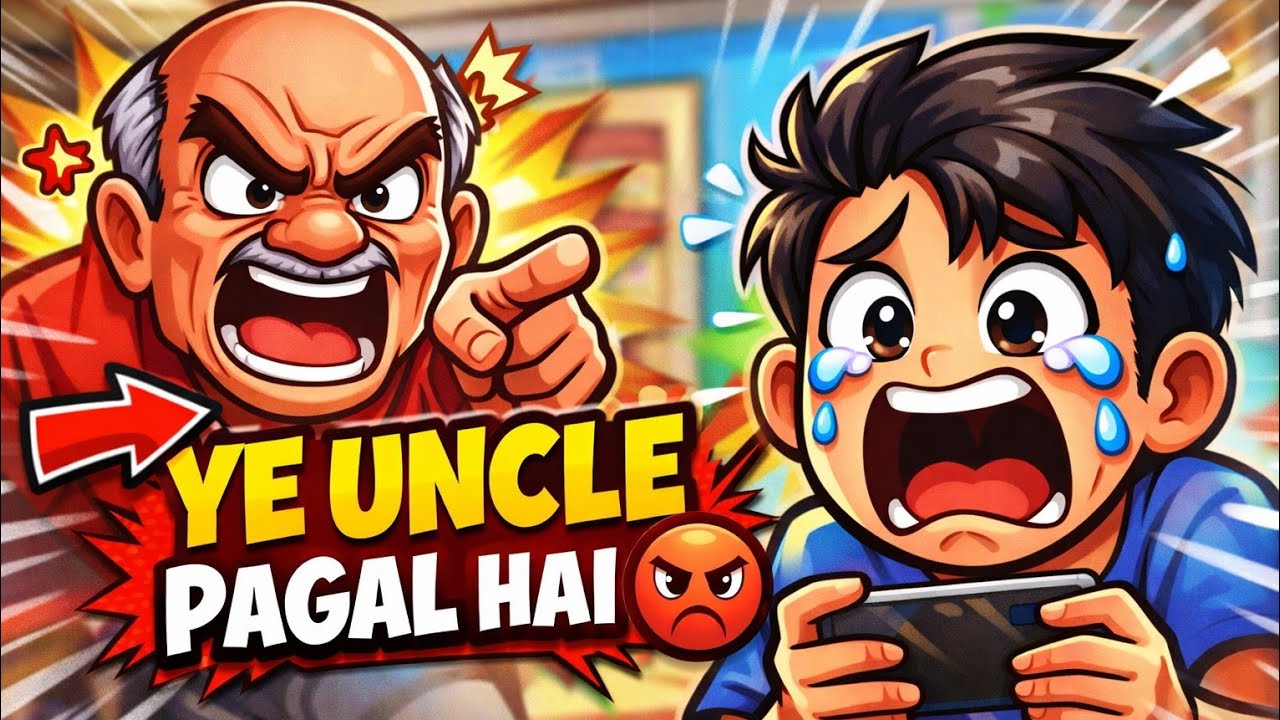 I Tried Escaping This Annoying Uncle… FAIL 😭