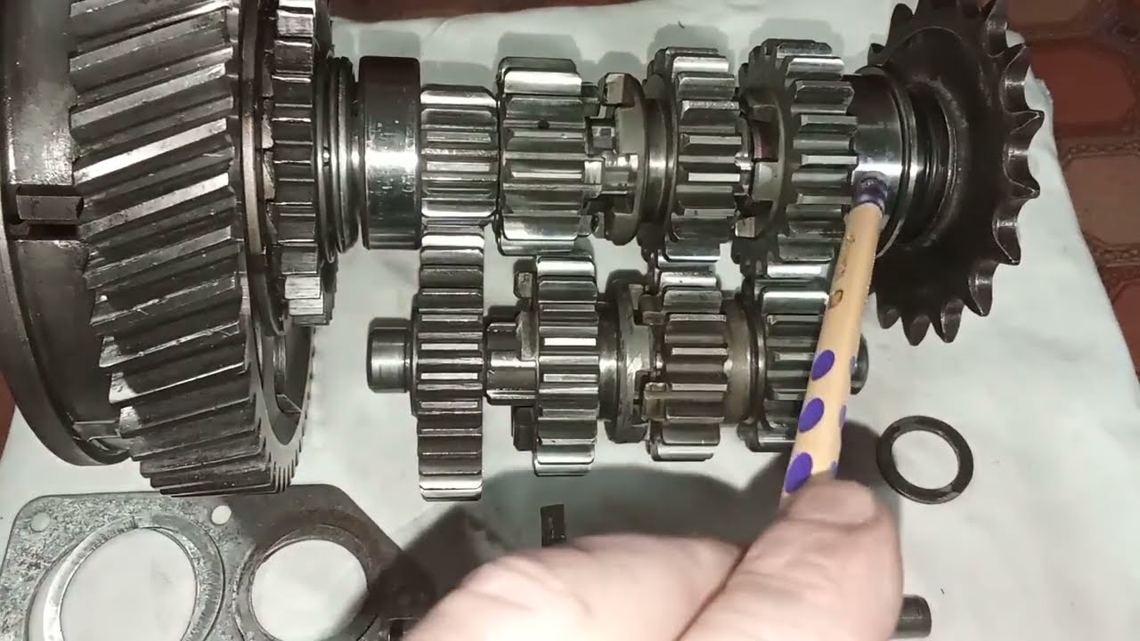 Коробка передач ИЖ ПС 350 с минимальными осевыми люфтами