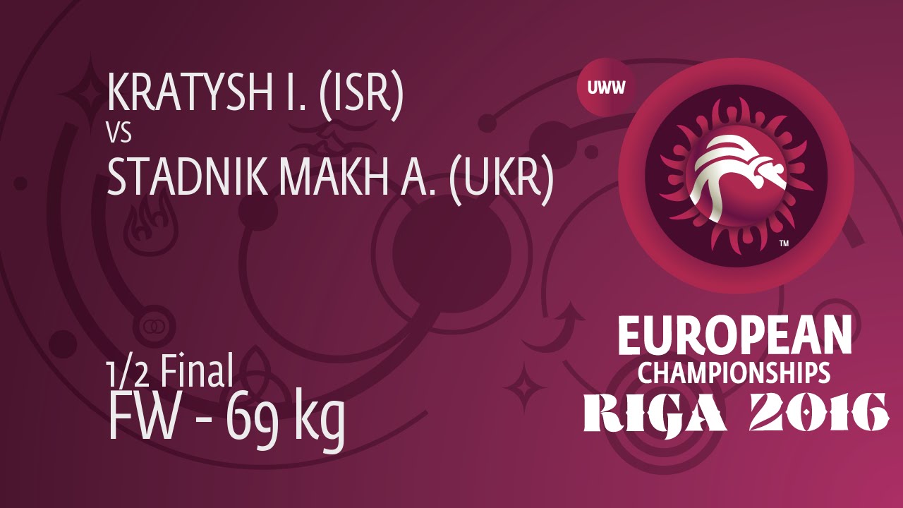 1/2 FW - 69 kg: I. KRATYSH (ISR) df. A. STADNIK MAKH (UKR), 9-5