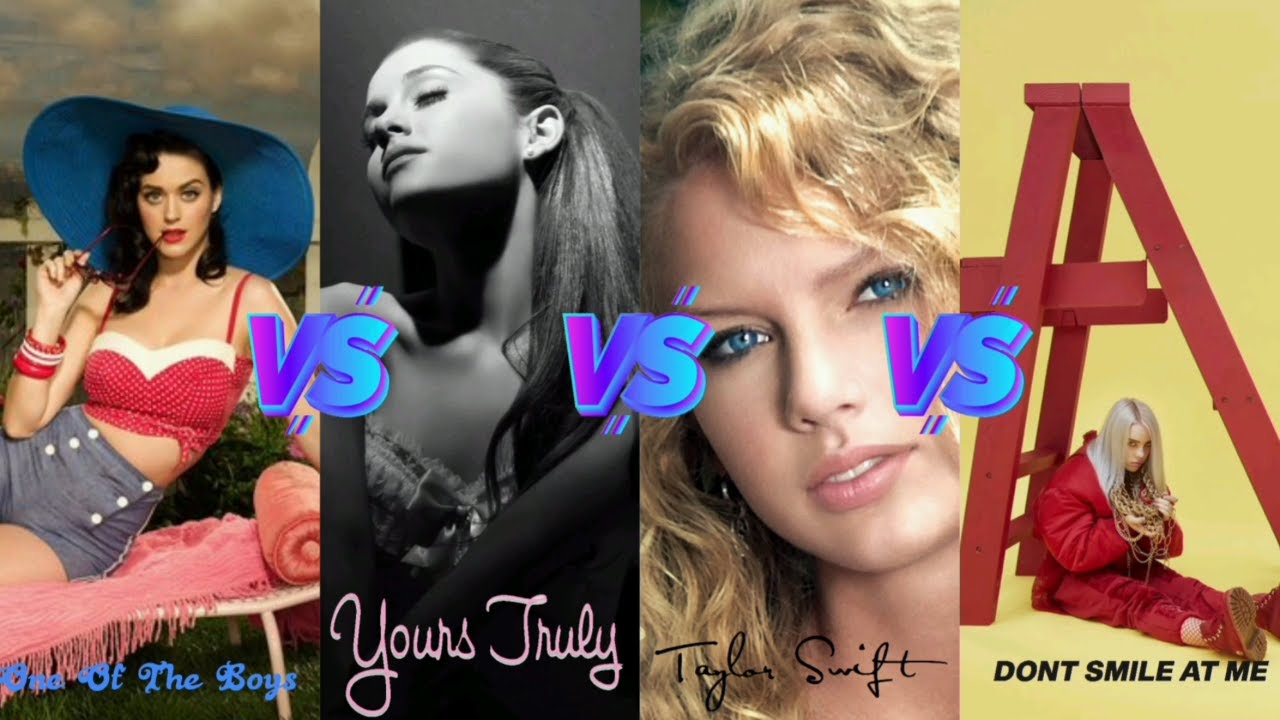 One Of The Boys vs Yours Truly vs Taylor Swift vs Don't Smile At Me - Album Battle