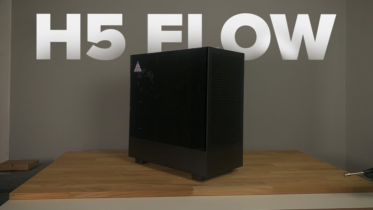 SETUP ALL BLACK: H5 FLOW, O NOVO GABINETE DA NZXT
